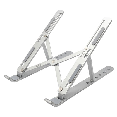 R2B Laptop Standaard Verstelbaar - Opvouwbaar - Zilver