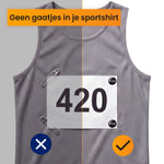 R2B Startnummer magneten - Set van 4 Paar (8 magneten)