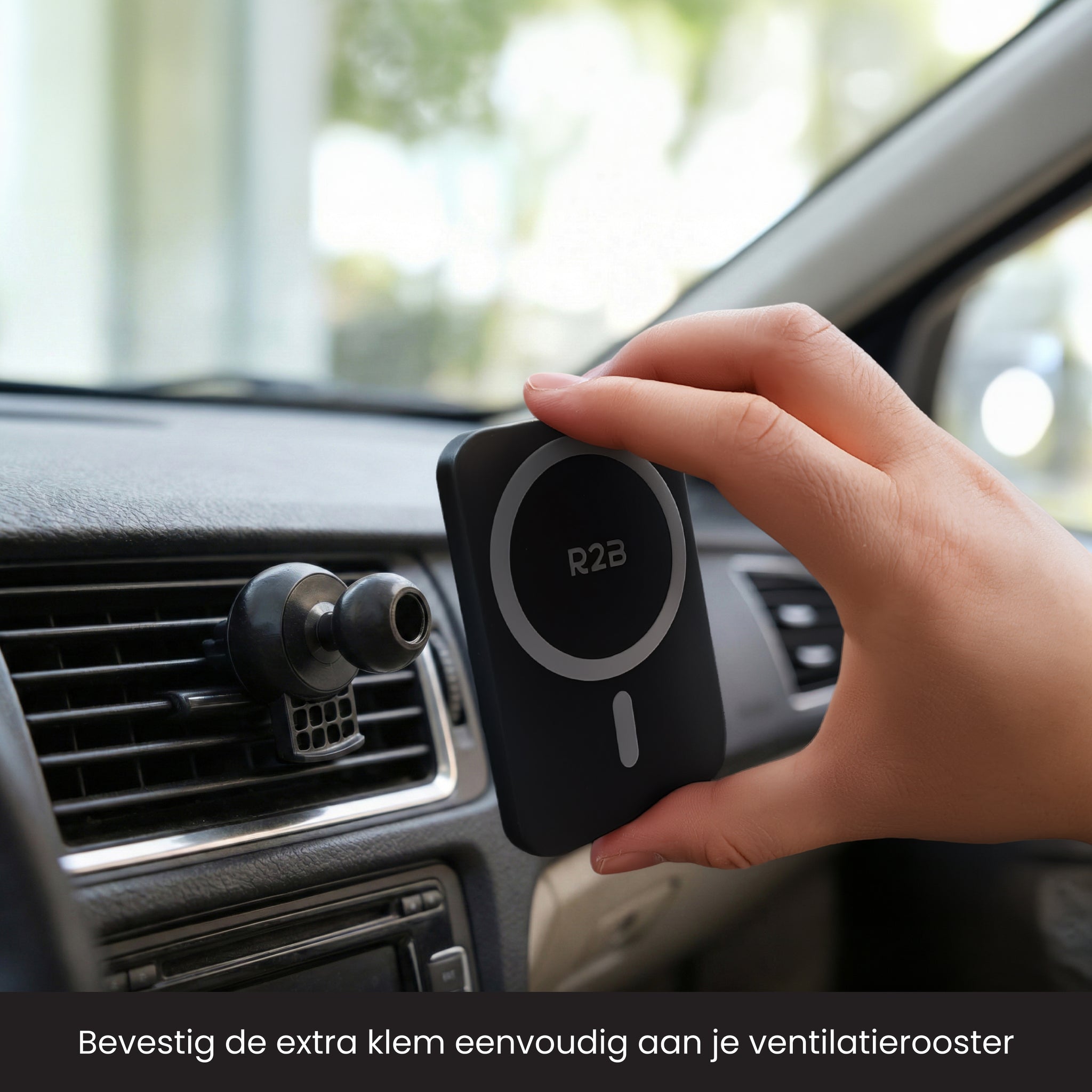Ventilatierooster bevestiging voor magsafe autohouder