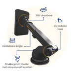 Magsafe autohouder met pad met compacte vormgeving voor een nette en stabiele dashboard montage