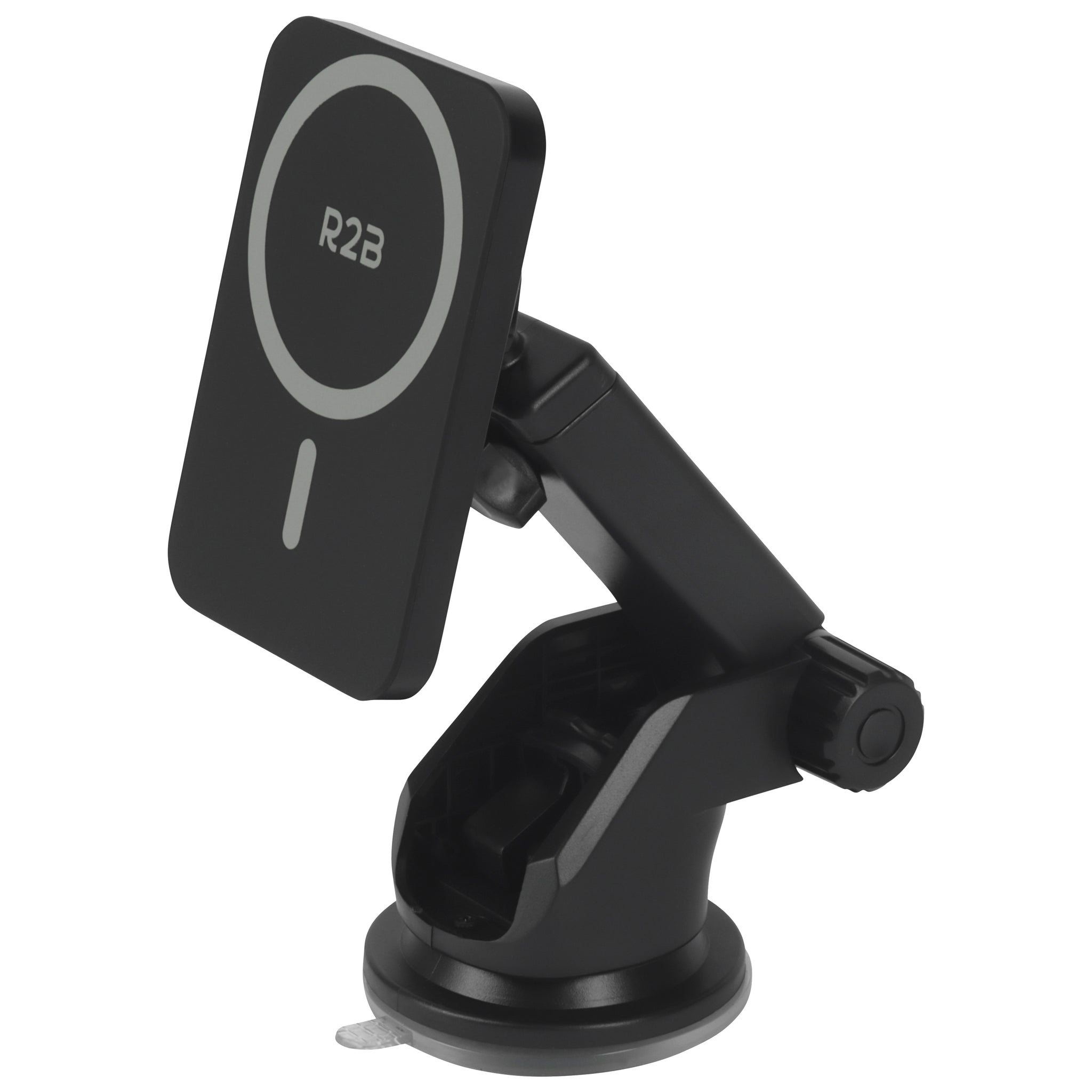 R2B magsafe autohouder met verstelbare arm en krachtige zuignap