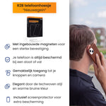R2B iPhone 13 hoesje met MagSafe - Incl. Screenprotector - Roodbruin