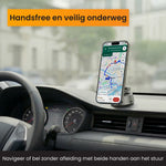 magsafe houder auto op het dashboard