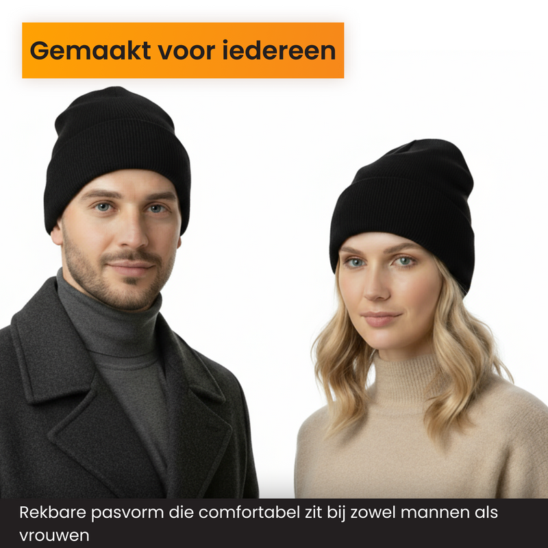 een muts zowel voor dames als heren 