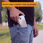 R2B MagSafe Pasjeshouder uitschuifbaar - 3 Pasjes - Wallet Kaarthouder