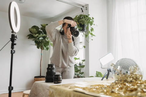 Ring lamp for photography