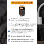 powerbank details van het product