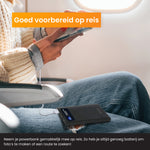 R2B Powerbank 10.000 mAh - 2 tot 4 Keer Opladen - Snelladen - Licht & Compact