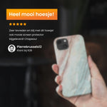 R2B Marmer hoesje voor iPhone 13 - Model De Bilt - Roze/Wit/Grijs - R2B Store