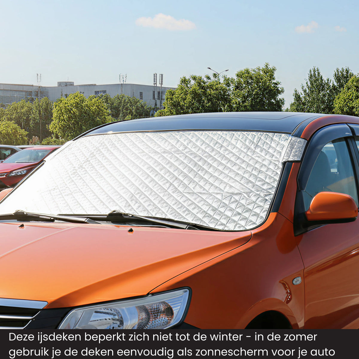 R2B Antivries Deken Auto - IJsdeken & Zonnescherm - Rijklaar & Beschermend - Universeel & Compact - Anti-vries deken