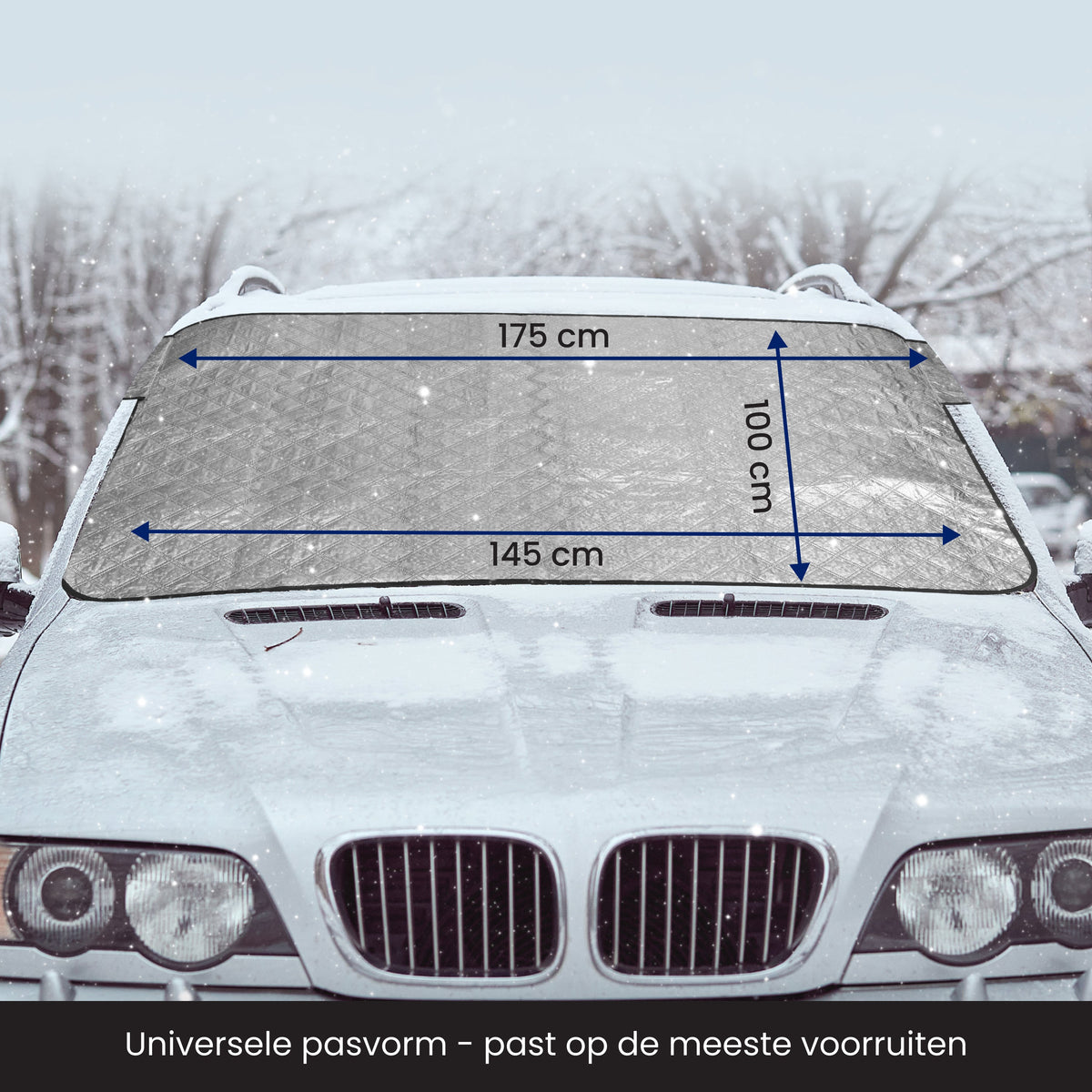 R2B Antivries Deken Auto - IJsdeken & Zonnescherm - Rijklaar & Beschermend - Universeel & Compact - Anti-vries deken