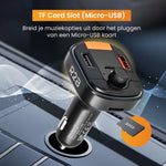 R2B Bluetooth FM Transmitter Auto - Carkit & Autolader - Muziek Streamen & Handsfree Bellen