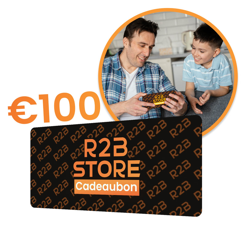 R2B Cadeaubon (fysiek) - 100 euro - cadeaubon