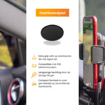 R2B Dashboard Pad voor Telefoonhouders Auto - 3M Gel - Dashboard Accessoires - Telefoonhouder auto