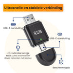 R2B Dongle Geschikt voor CarPlay en Android Auto - Draadloze Adapter