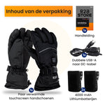 R2B Elektrische Verwarmde Handschoenen - Waterdicht & Oplaadbaar - Touchscreen (Copy)