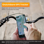 R2B Fietsbel - Geschikt voor Apple AirTag - Krachtig & Helder Geluid - Weerbestendig & Universeel - Zwart - Fietsbel