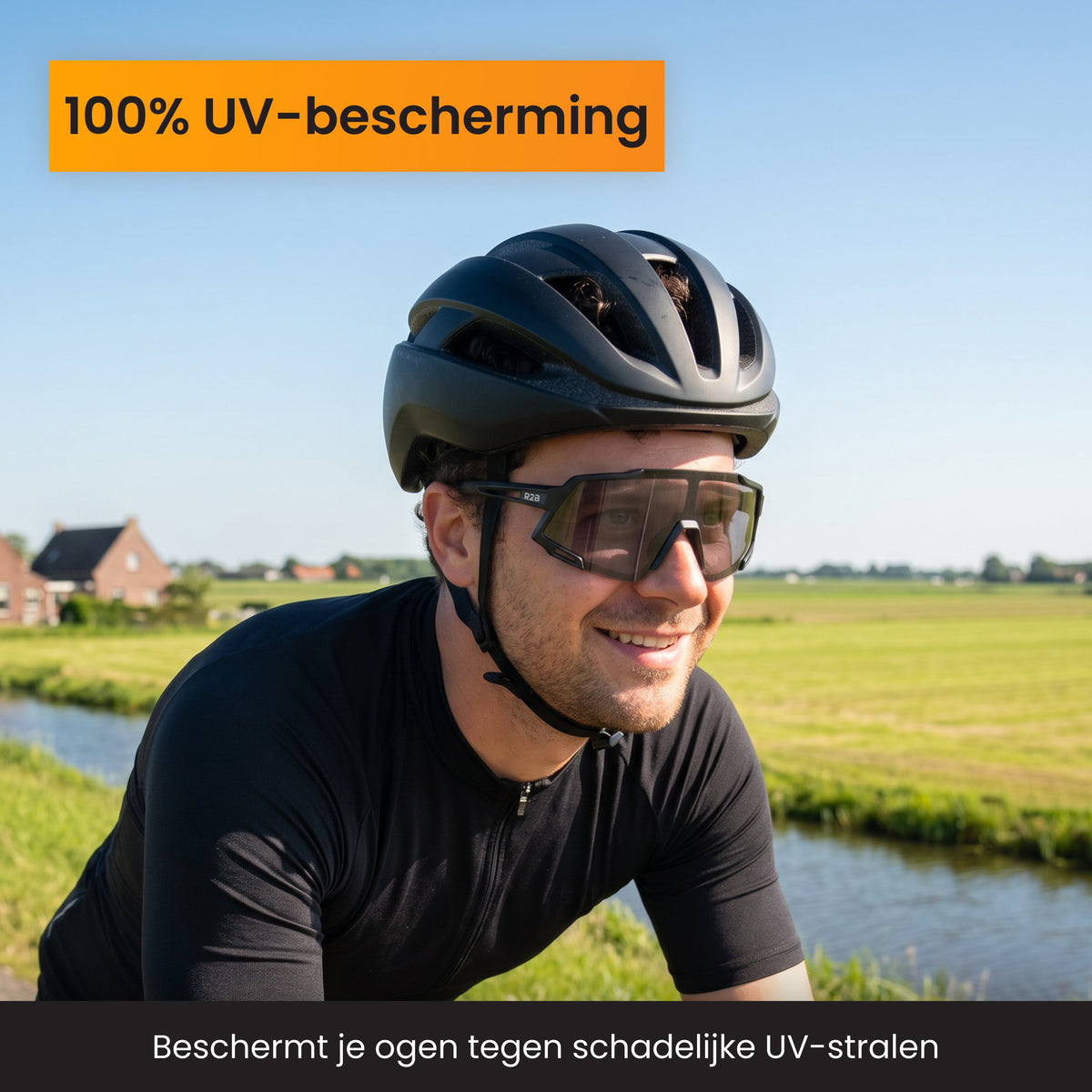 R2B Fietsbril - Inclusief 5 Glazen & Brillenkoker