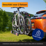 R2B Fietsendrager Auto - Geschikt voor 2 Fietsen - Inklapbaar én Kantelbaar - 60 KG Draagvermogen - 13 Polig