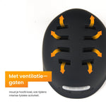 R2B Fietshelm voor volwassenen met LED-verlichting - Maat L - 58-61 cm - Fiets helm voor dames en heren - R2B Store