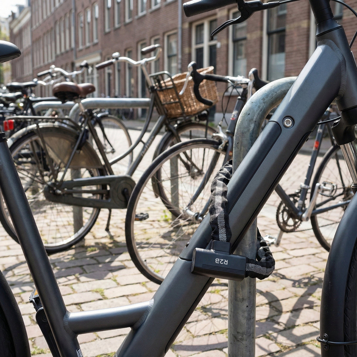 R2B Fietsslot met Click-In Sluiting - E-Bike & Fiets - fietsslot