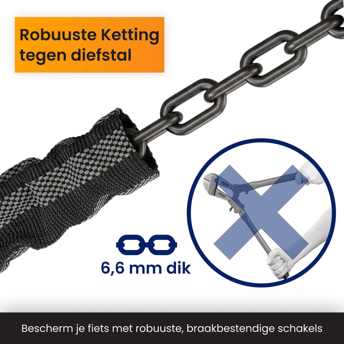 R2B Fietsslot met Click-In Sluiting - E-Bike & Fiets - fietsslot