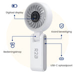 R2B Handventilator Oplaadbaar - Draagbare Mini Ventilator - Nekventilator