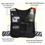R2B Hardloopvest met Soft Flask (500 ML)