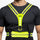 R2B Hardloopvest met Verlichting & Opbergvak - Neongeel