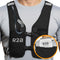 Running vest with hydration bladder