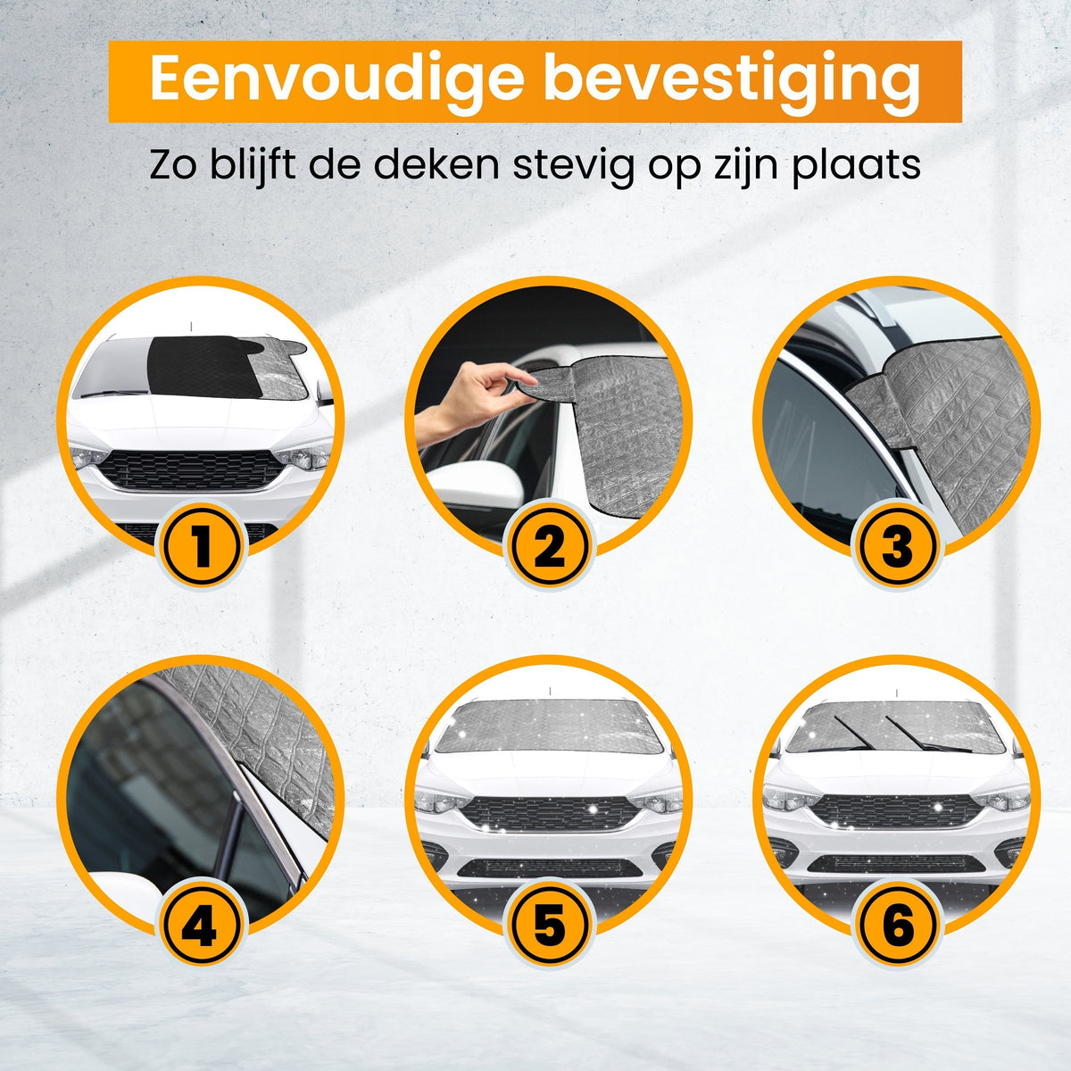 R2B IJskrabber & Antivries Deken Auto Combinatie