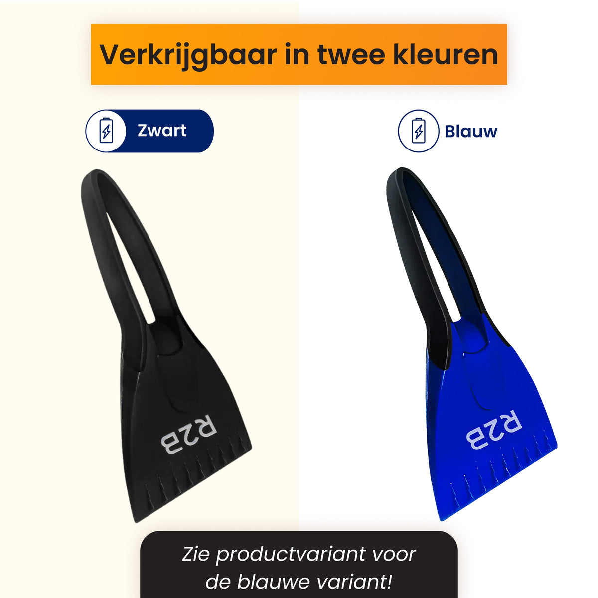 R2B IJskrabber Auto met IJsbreker - Stevig & Extra breed