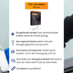 R2B IJskrabber Auto met IJsbreker - Stevig & Extra breed - Blauw