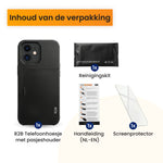 R2B iPhone 11 Hoesje met Pasjeshouder - Incl. Screenprotector - 3 Pasjes - Telefoonhoesje