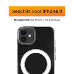 R2B iPhone 11 MagSafe Hoesje - Transparant - Incl. Screenprotector - Telefoonhoesje