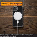 R2B iPhone 12 & 12 Pro MagSafe Hoesje - Screenprotector - Licht & Stevig - Transparant