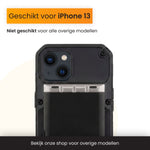 R2B iPhone 13 Hoesje met Pasjeshouder - Incl. Screenprotector - 4 Pasjes - Telefoonhoesje