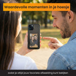 R2B iPhone 14 Hoesje met Foto - Incl. Screenprotector - Zwart - Telefoonhoesje