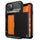R2B iPhone 14 Case with Card Holder - Screen Protector - 4 Cards - Robust &amp; Protective - Black