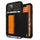 R2B iPhone 15 Hoesje met Pasjeshouder - Screenprotector - 4 Pasjes - Robuust & Beschermend - Zwart