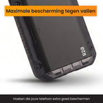 R2B iPhone 16 Plus Hoesje met Pasjeshouder - Incl. Screenprotector - 4 Pasjes