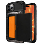 R2B iPhone 16 Pro Max Hoesje met Pasjeshouder - Incl. Screenprotector - 4 Pasjes