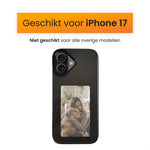 R2B iPhone 17 Hoesje met Foto - Incl. Screenprotector - Zwart