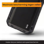 R2B iPhone 17 Hoesje met Pasjeshouder - Incl. Screenprotector - 4 Pasjes
