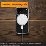 R2B iPhone 17 Pro MagSafe Hoesje - Transparant - Incl. Screenprotector