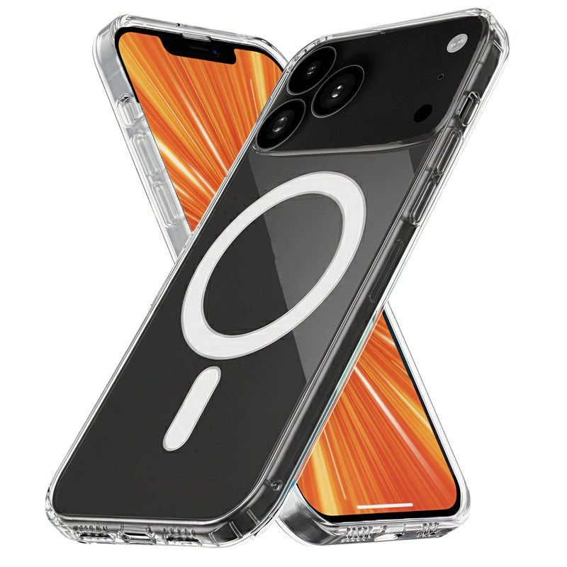 R2B iPhone 17 Pro Max MagSafe Hoesje - Screenprotector - Licht & Stevig - Transparant