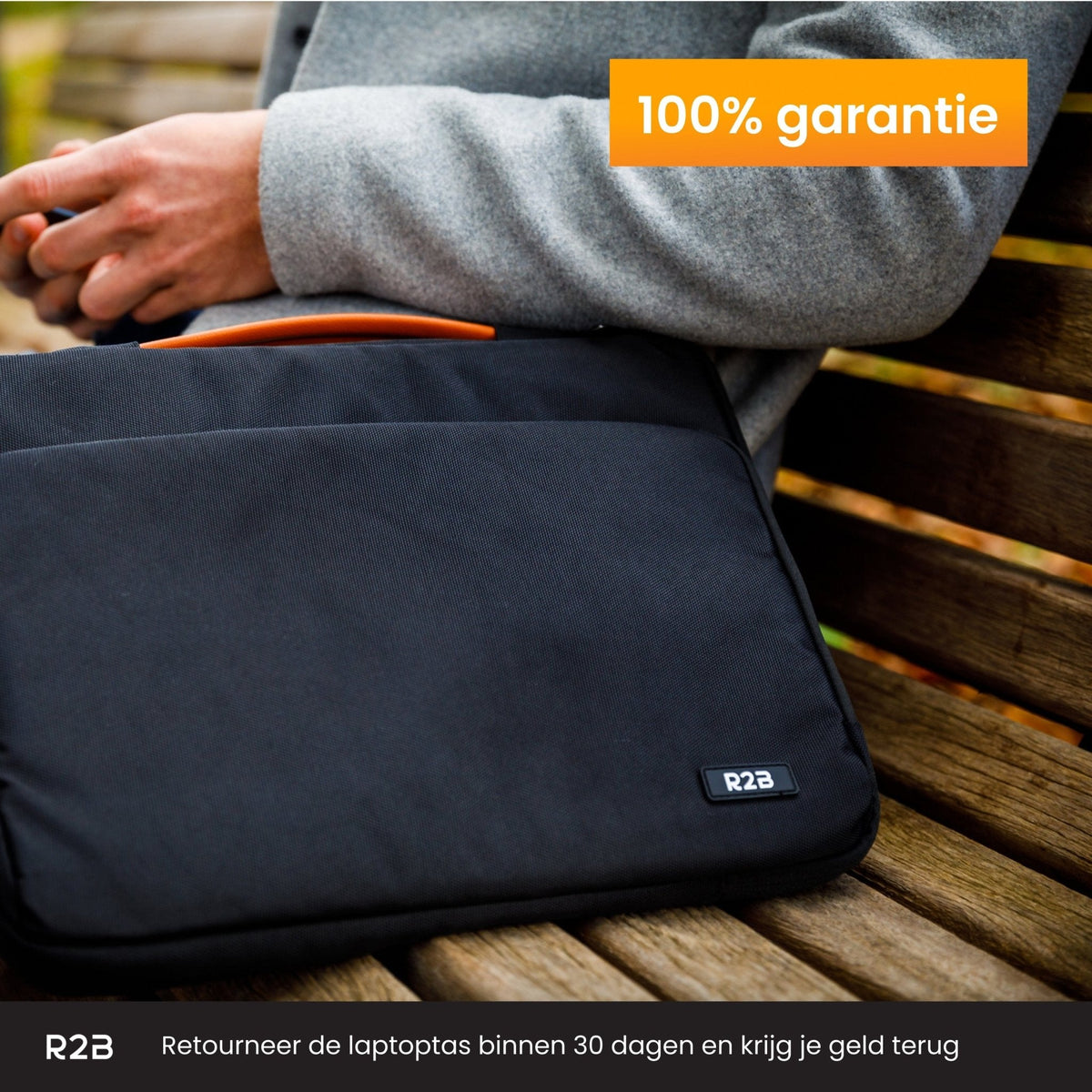 R2B Laptoptas 14 Inch met Accessoirevak - Laptoptas