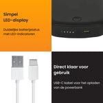 R2B MagSafe Powerbank 10.000 mAh - Magnetisch - 2 tot 4 keer Opladen - Powerbank