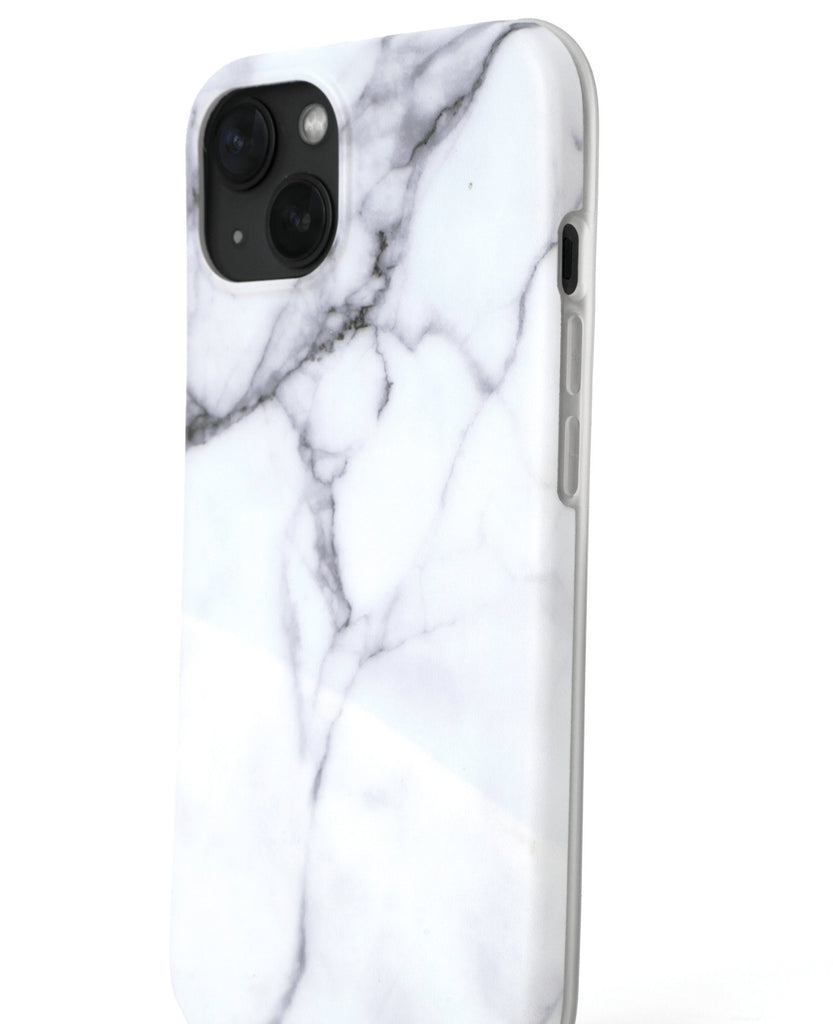 R2B Marmer hoesje voor iPhone 14 - Model De Bilt - Wit