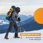 R2B Nekwarmer Heren & Dames - Geschikt voor Wintersport Wandelen Fiets & Scooter/Motor